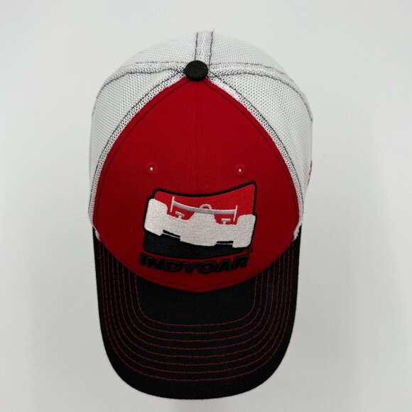 New Era 9Forty INDYCAR Hat Youth One Size Strapback Cap Adjustable Red Black - Picture 5 of 10